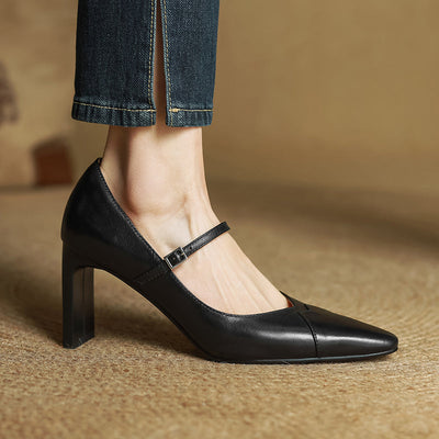 Novara™ | Emily Genuine Leather Heels