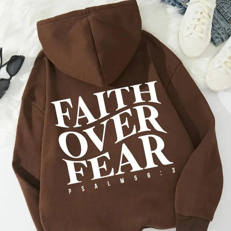 Novara™ | Faith Over Fear Hoodie