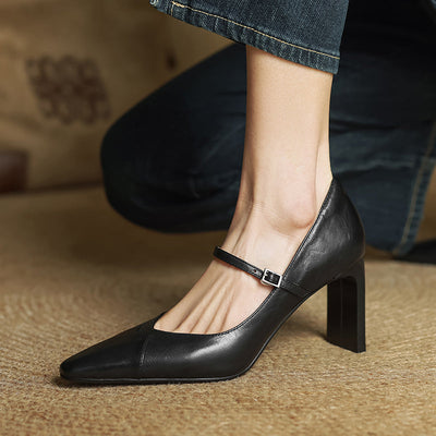 Novara™ | Emily Genuine Leather Heels