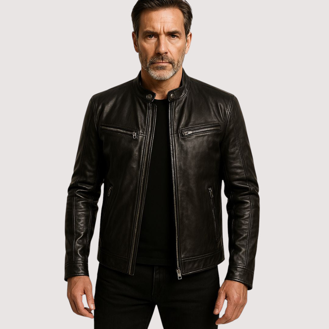 Novara™ | Leather jacket for men