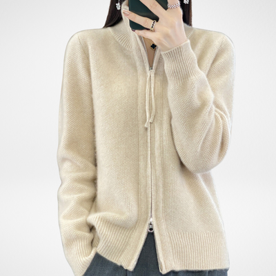 Novara™ | Minimalist Zip Sweater