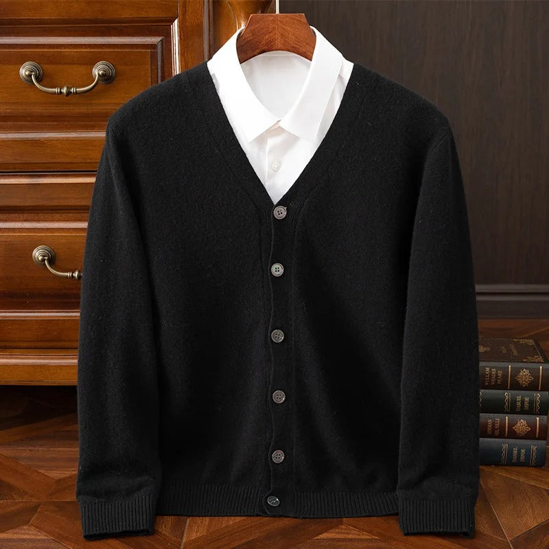 Novara™ | Caldura 100% Wool Cardigan