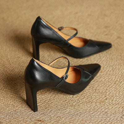 Novara™ | Emily Genuine Leather Heels