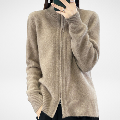 Novara™ | Minimalist Zip Sweater