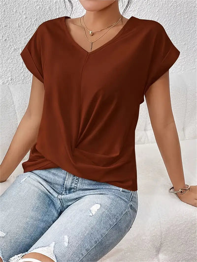 Novara™ | The Stylish V-Neck Top