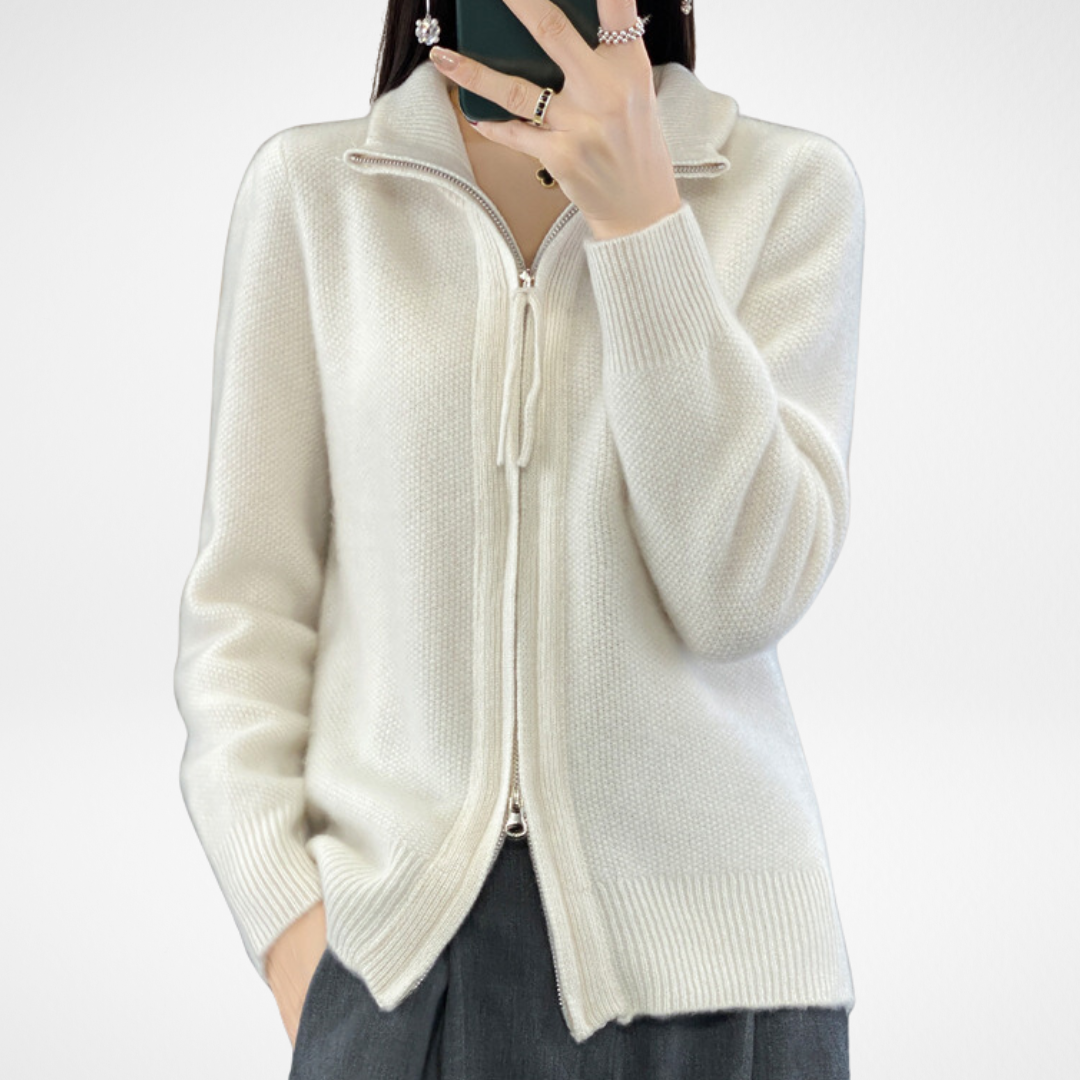 Novara™ | Minimalist Zip Sweater
