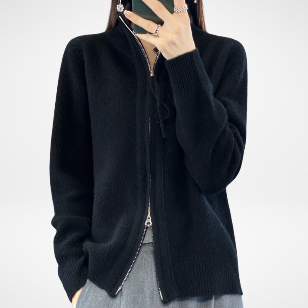 Novara™ | Minimalist Zip Sweater