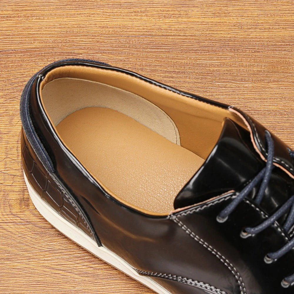 Novara™ | Daxon Leather Sneakers