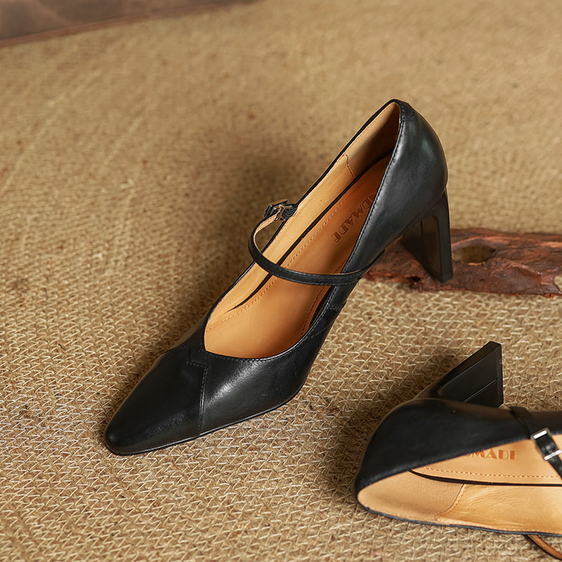 Novara™ | Emily Genuine Leather Heels