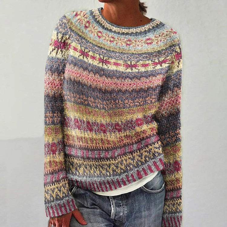Novara™ | Vibrant Fair isle Sweater