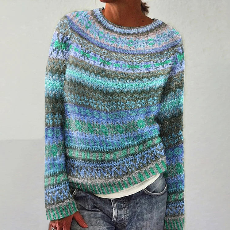 Novara™ | Vibrant Fair isle Sweater