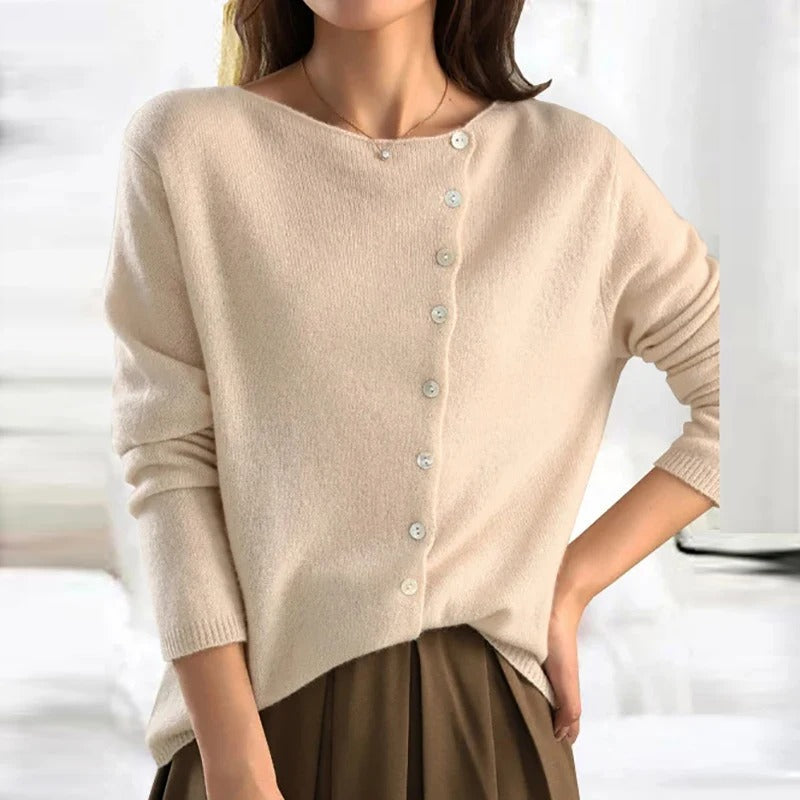 Novara™ | Luxe Buttoned Sweater
