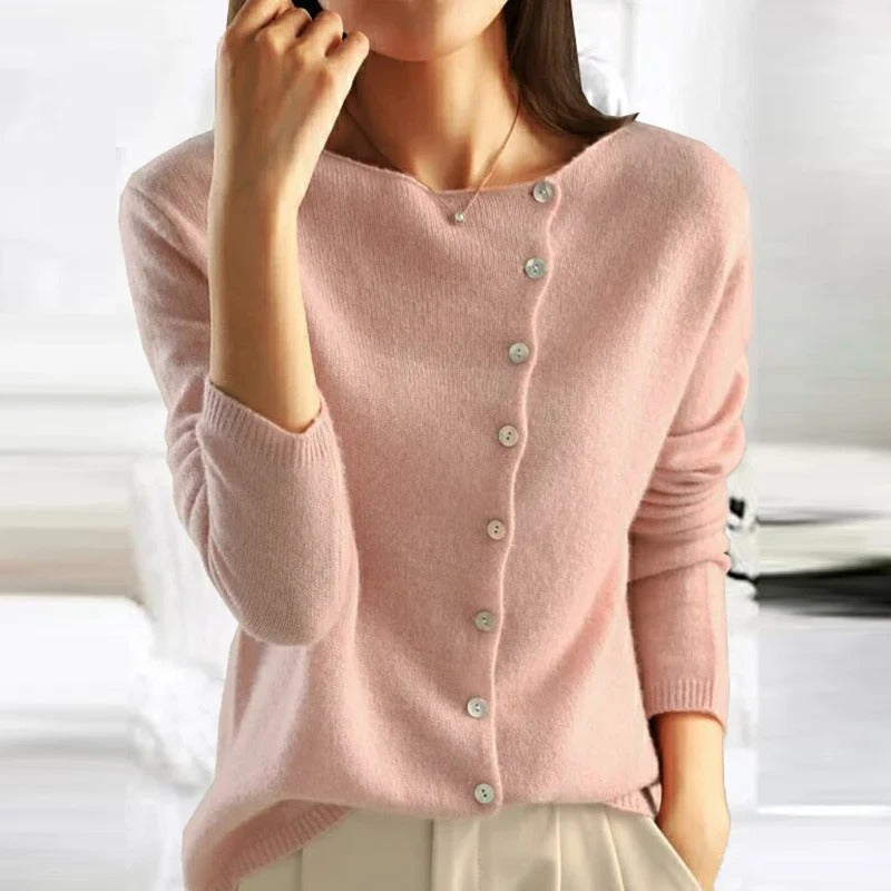 Novara™ | Luxe Buttoned Sweater