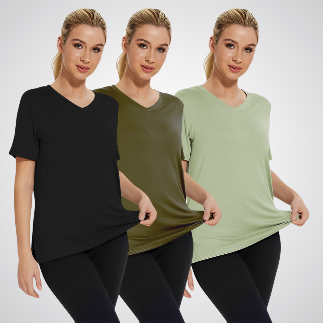 Novara™ | Casual Loose Fit Tee (Pack of 3)