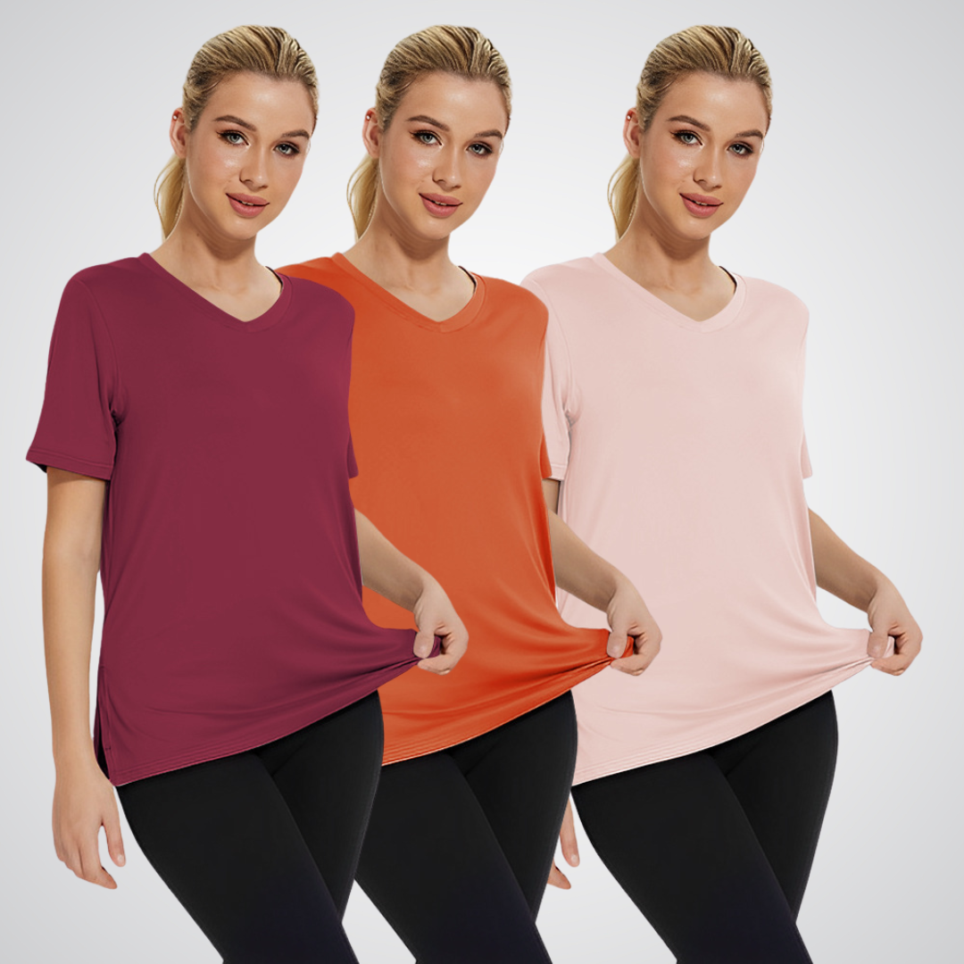 Novara™ | Casual Loose Fit Tee (Pack of 3)