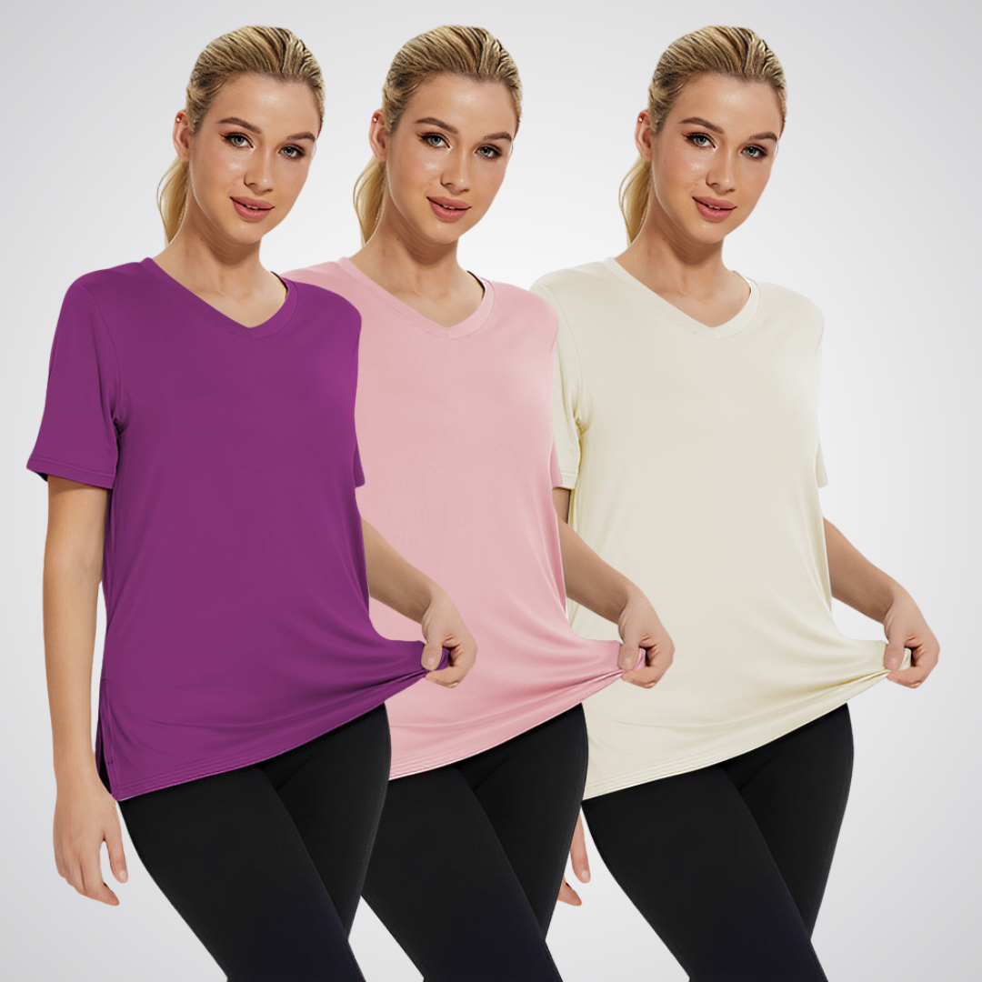 Novara™ | Casual Loose Fit Tee (Pack of 3)