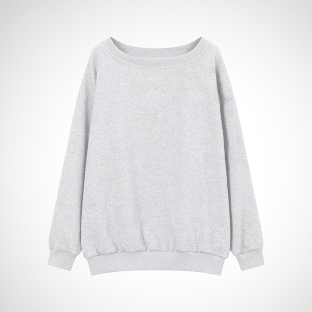 Novara™ | Casual Scoop Neck Long Sleeve Sweater