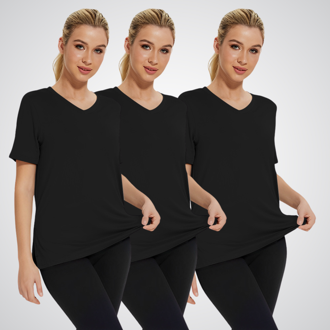 Novara™ | Casual Loose Fit Tee (Pack of 3)
