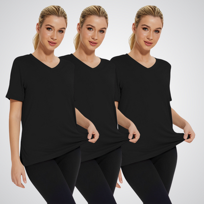 Novara™ | Casual Loose Fit Tee (Pack of 3)