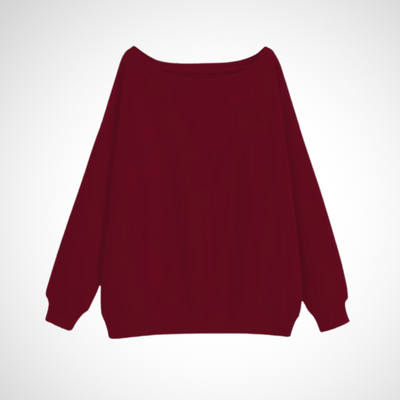 Novara™ | Casual Scoop Neck Long Sleeve Sweater