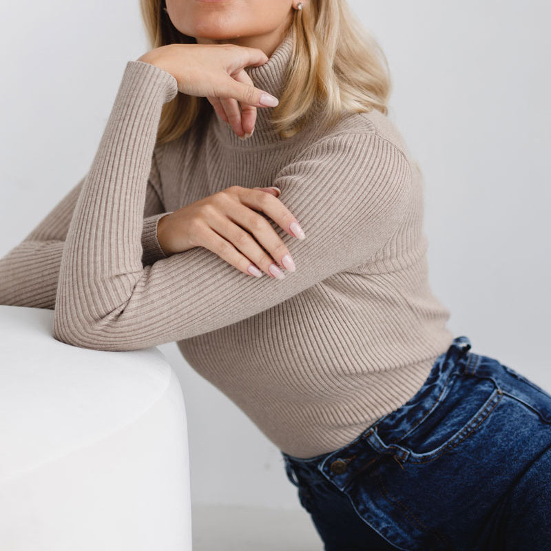 Novara™ | Ribbed Turtleneck Sweater