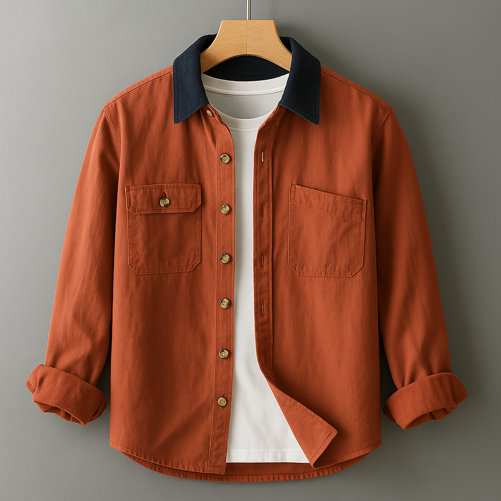 Novara™ | Wesle 100% Cotton Shirt