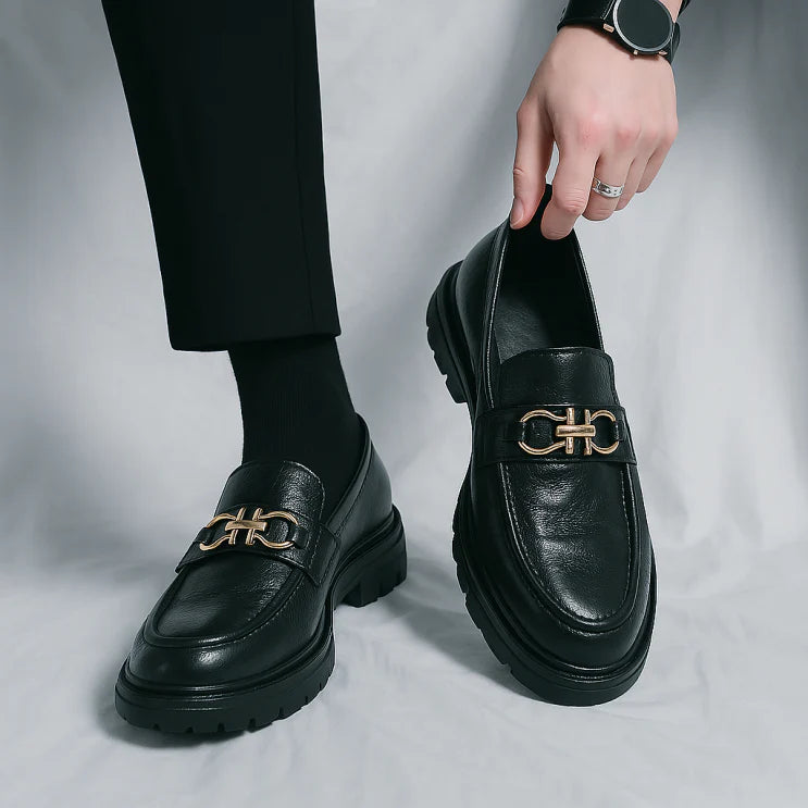 Novara™ | Wilbur Leather Loafers