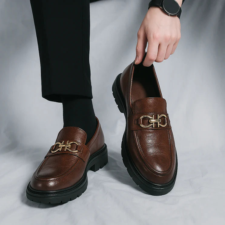 Novara™ | Wilbur Leather Loafers
