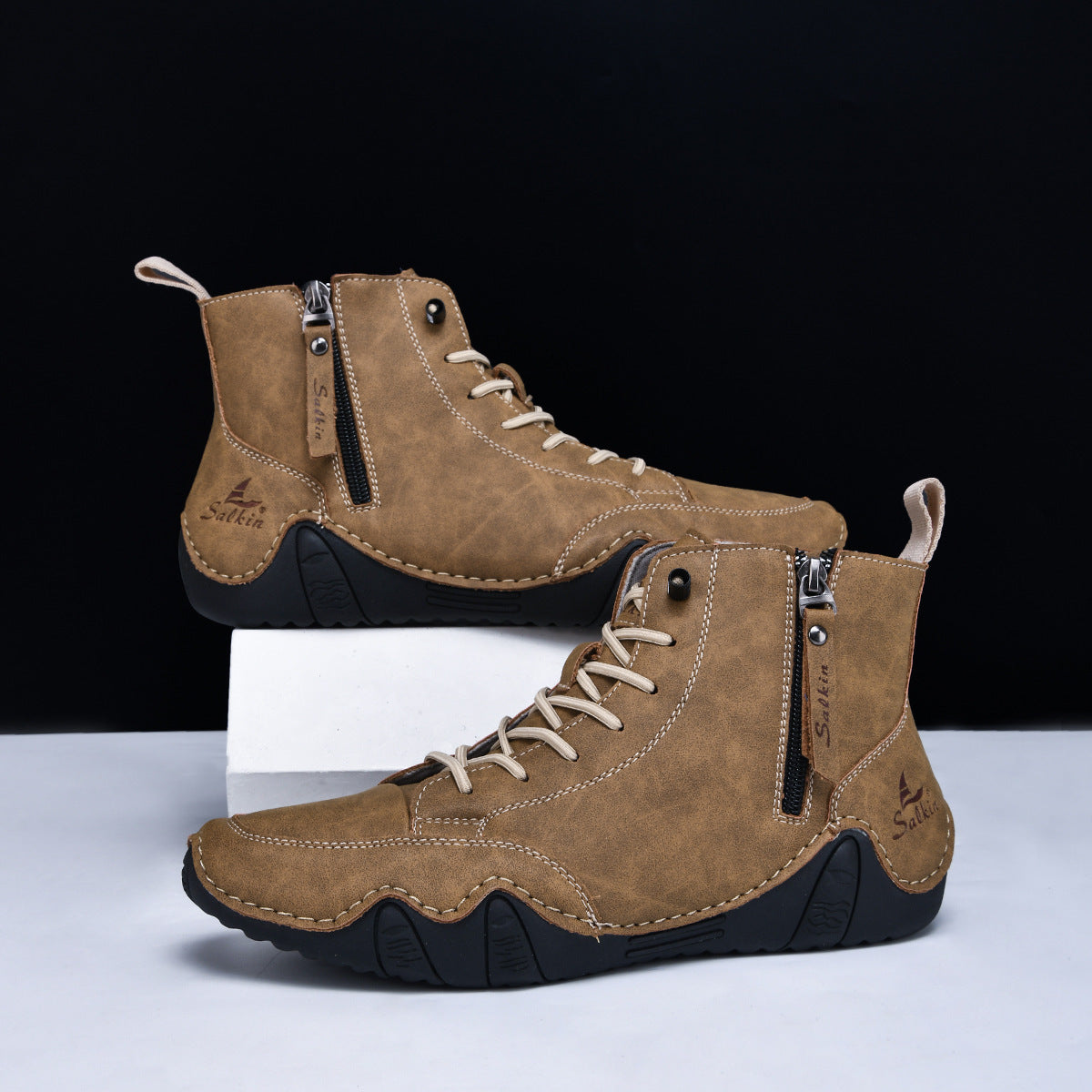Novara™ | Rovik Genuine Leather Boots