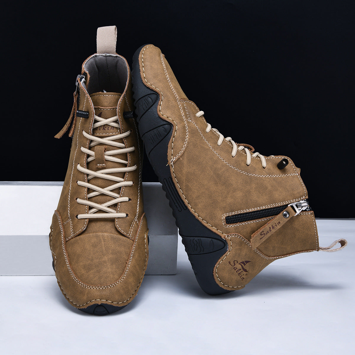 Novara™ | Rovik Genuine Leather Boots