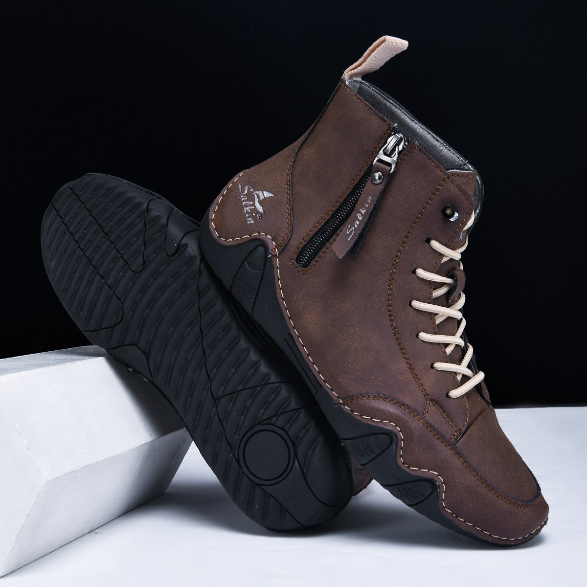 Novara™ | Rovik Genuine Leather Boots