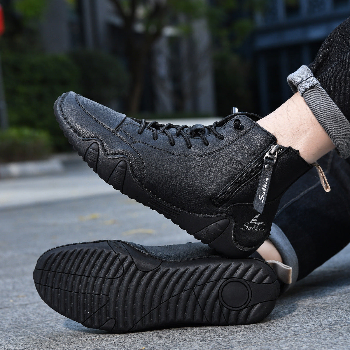 Novara™ | Rovik Genuine Leather Boots