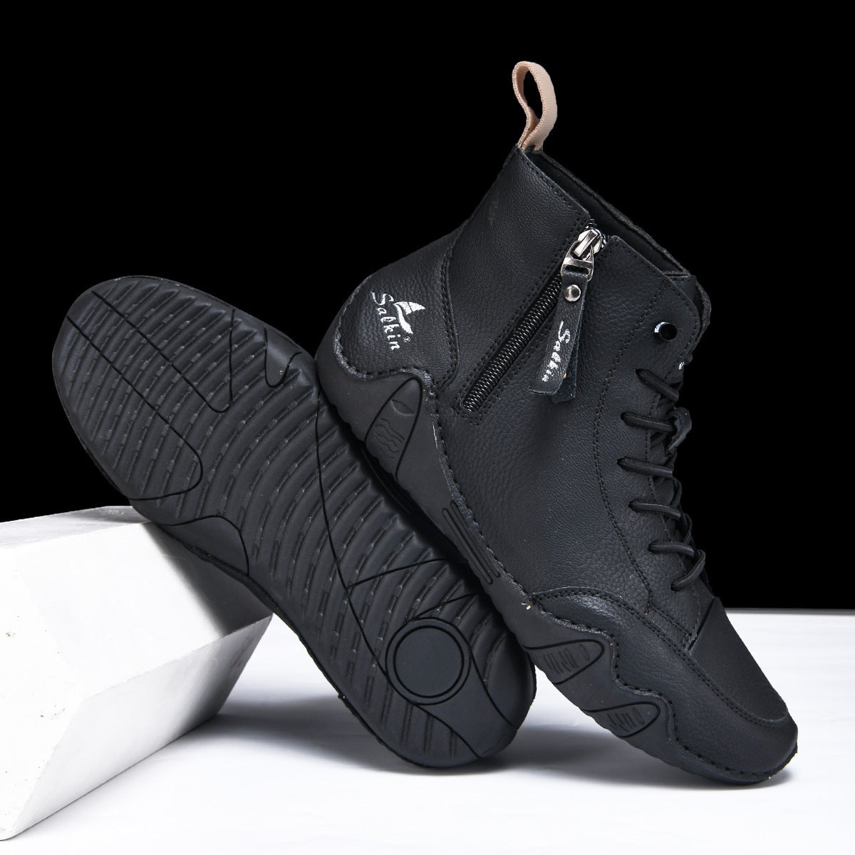 Novara™ | Rovik Genuine Leather Boots