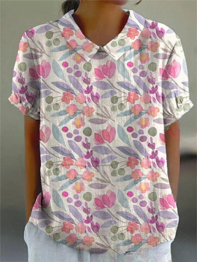 Novara™ | Vintage Print Shirt