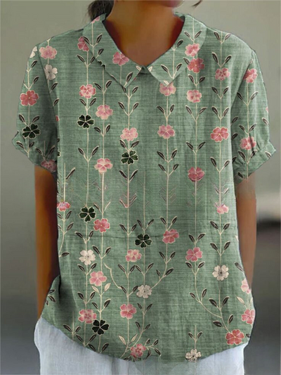 Novara™ | Vintage Print Shirt