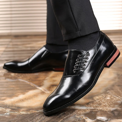 Novara™ | Bertolini Genuine Leather Oxford Shoes