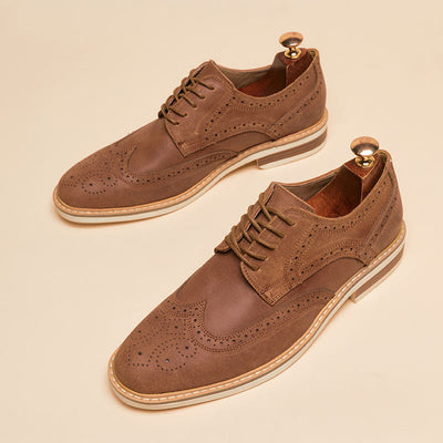 Novara™ | Zaviar Genuine Leather Shoes