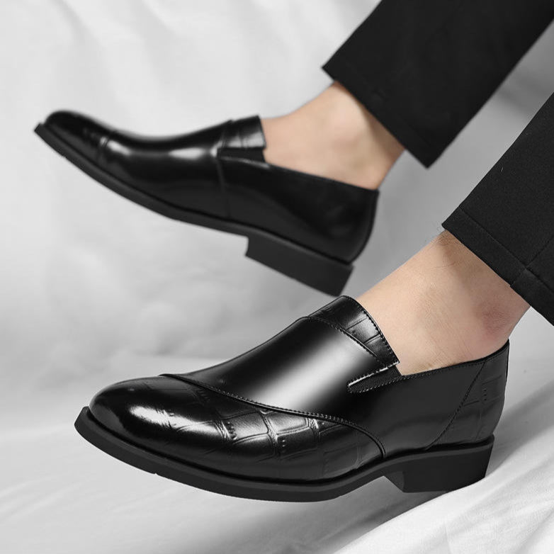Novara™ | Lurex Leather Loafers