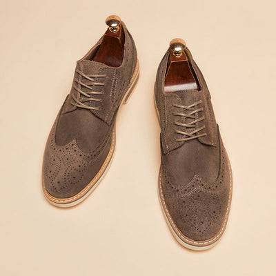 Novara™ | Zaviar Genuine Leather Shoes