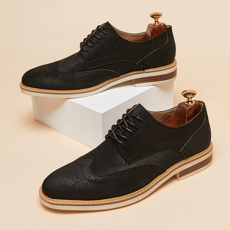 Novara™ | Zaviar Genuine Leather Shoes