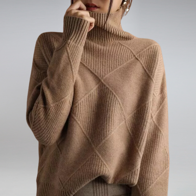 Novara™ | Luxe Ribbed Turtleneck Pullover