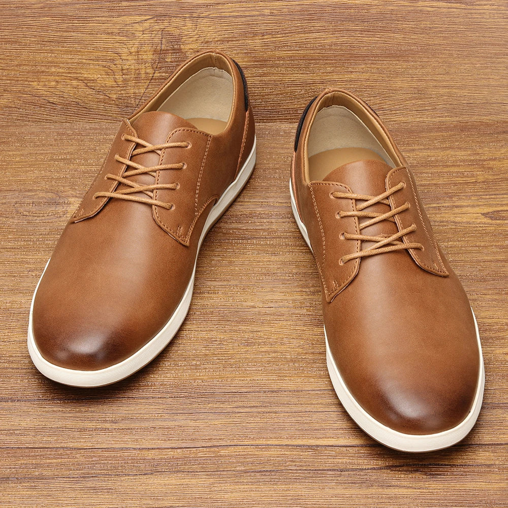 Novara™ | Daxon Leather Sneakers