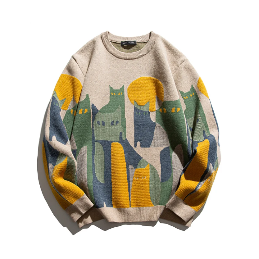 Novara™ | Unisex Cat Sweater