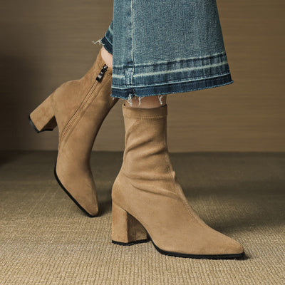 Novara™ | Alora Genuine Suede Boots