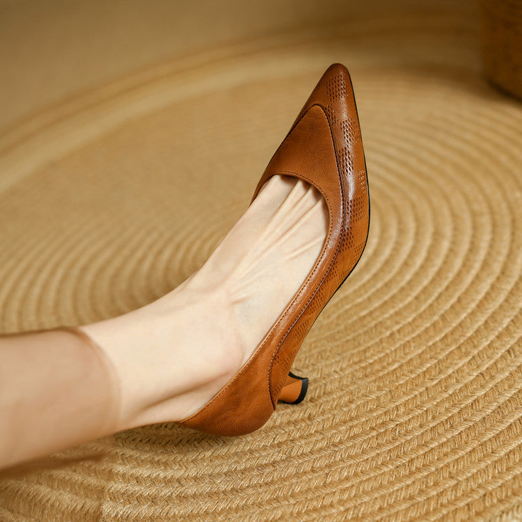 Novara™ | Belle Genuine Leather Heels