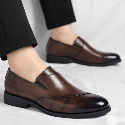 Novara™ | Lurex Leather Loafers