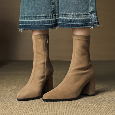 Novara™ | Alora Genuine Suede Boots