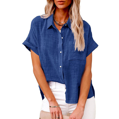 Novara™ | Comfy Casual Button-Up Blouse