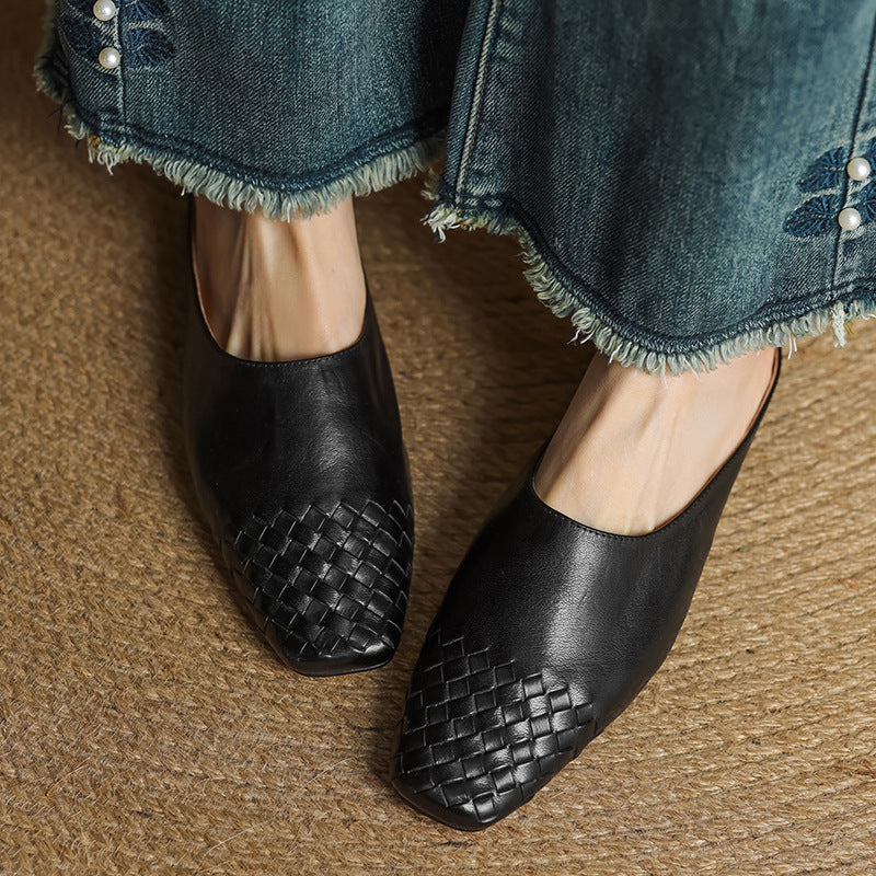 Novara™ | Dalvi Genuine Leather Mules