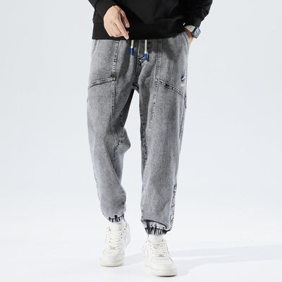 Novara™ | Asphalt Denim Joggers